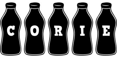 Corie bottle logo