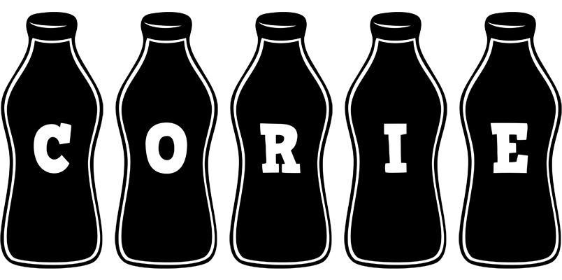 Corie bottle logo