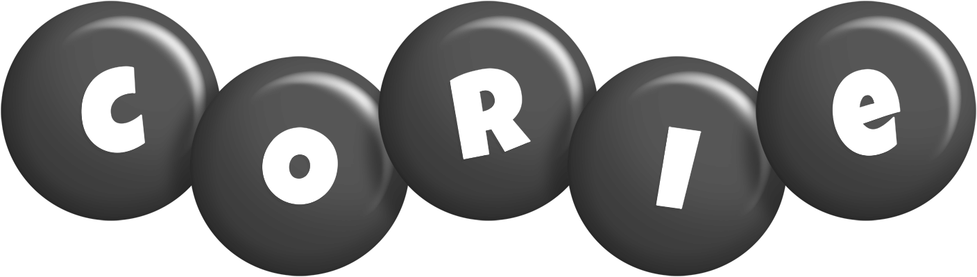 Corie candy-black logo
