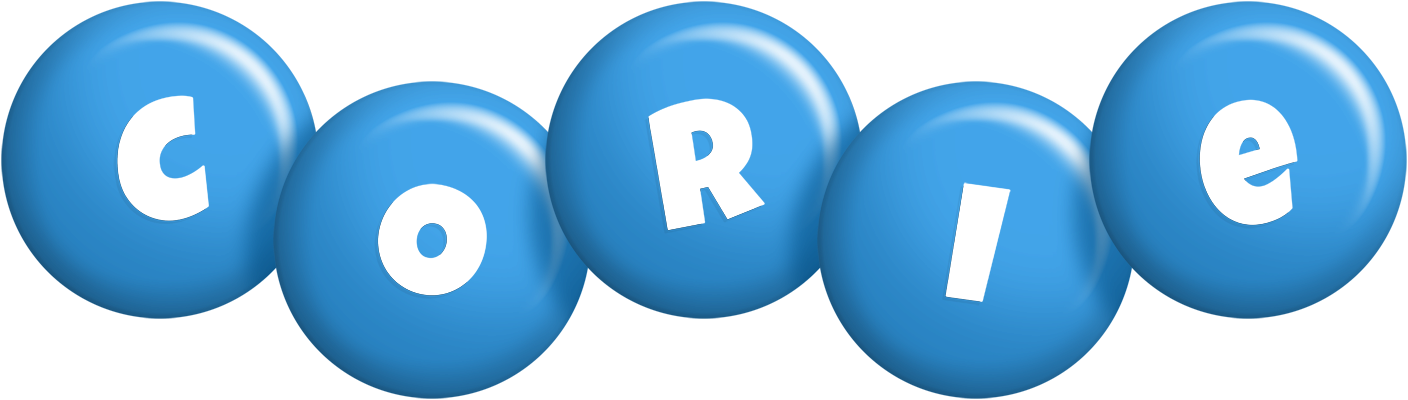 Corie candy-blue logo