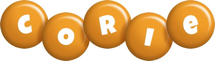 Corie candy-orange logo
