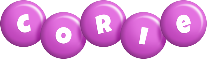 Corie candy-purple logo