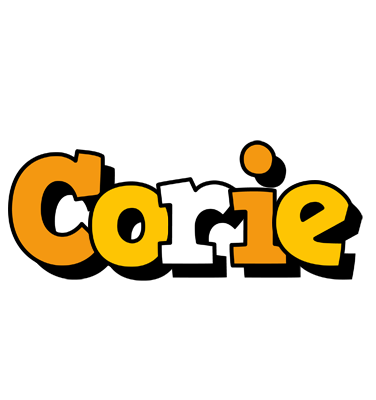 Corie cartoon logo
