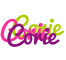 Corie flowers logo