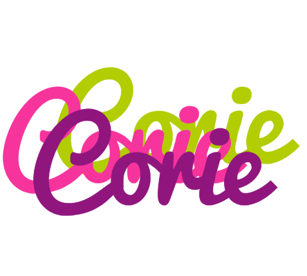 Corie flowers logo