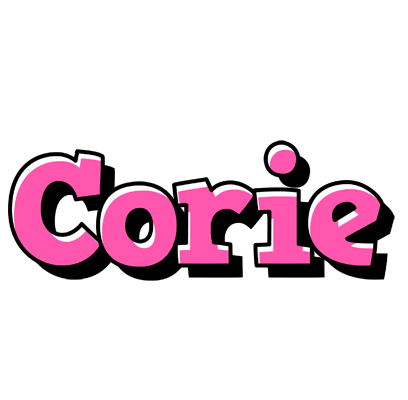 Corie girlish logo