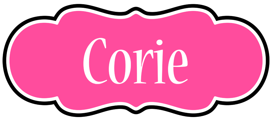 Corie invitation logo