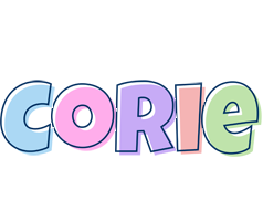 Corie pastel logo