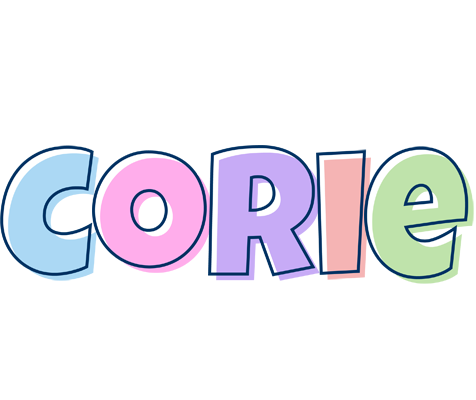 Corie pastel logo
