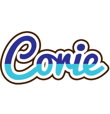 Corie raining logo