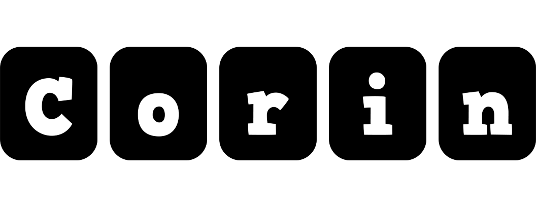 Corin box logo