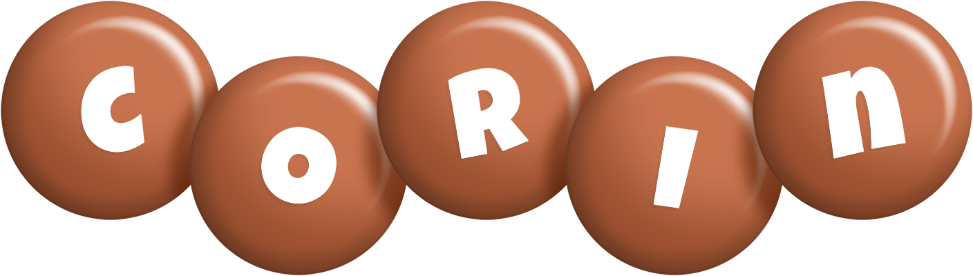 Corin candy-brown logo