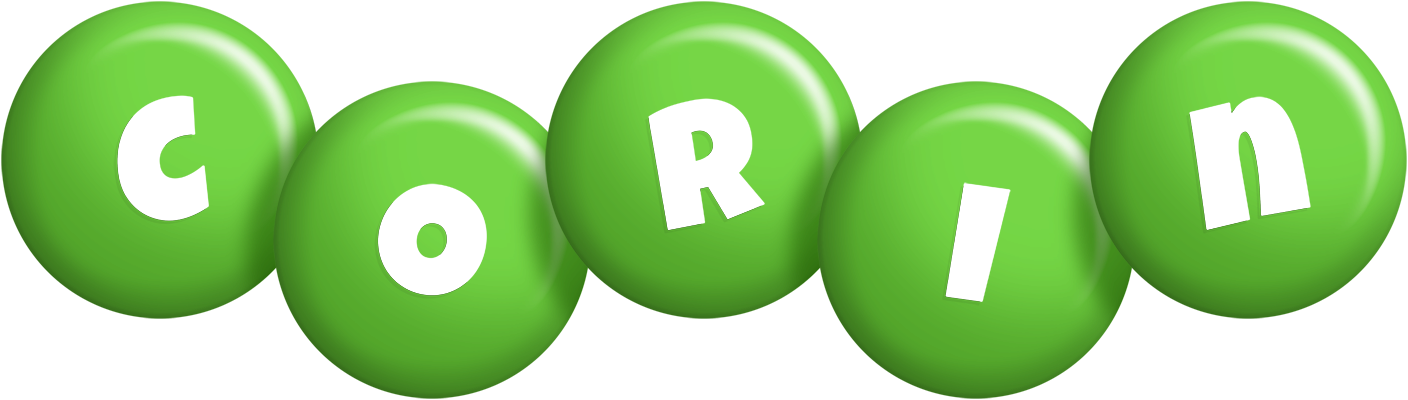Corin candy-green logo