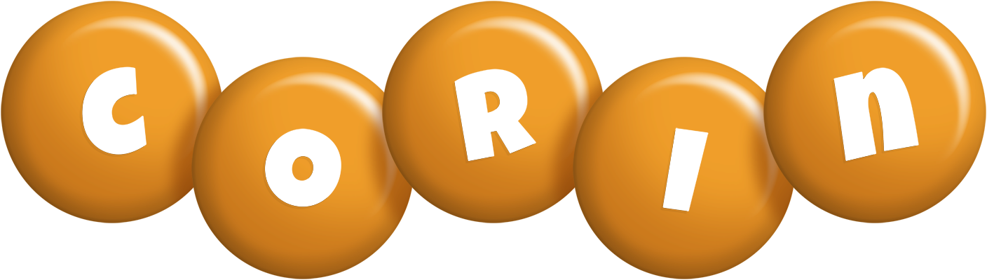 Corin candy-orange logo