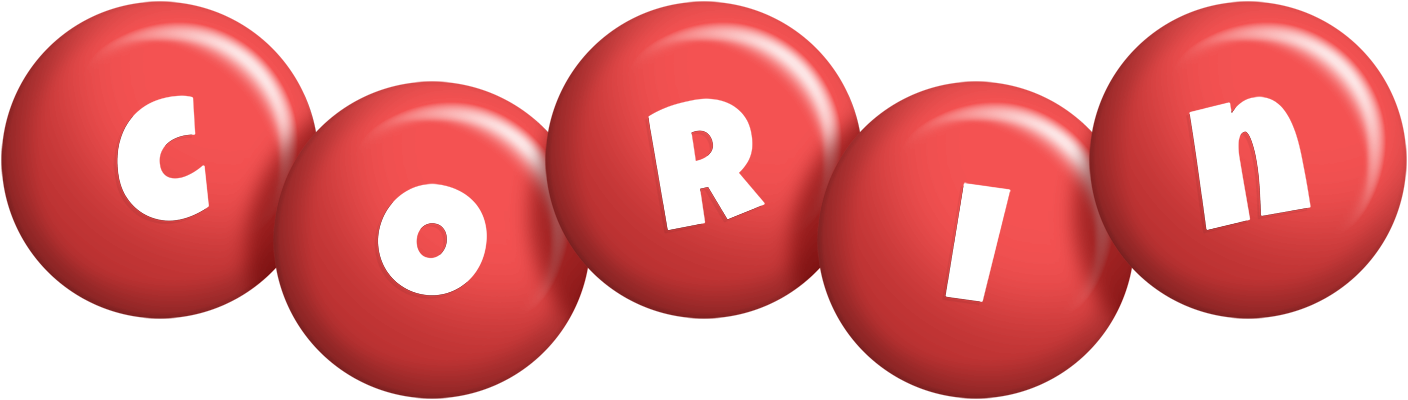 Corin candy-red logo