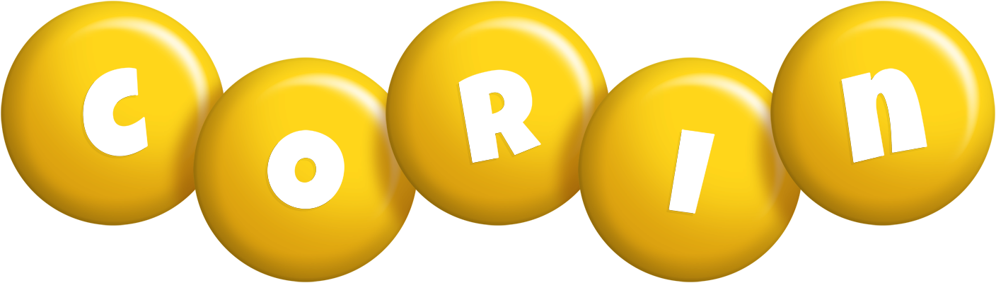 Corin candy-yellow logo