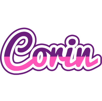 Corin cheerful logo