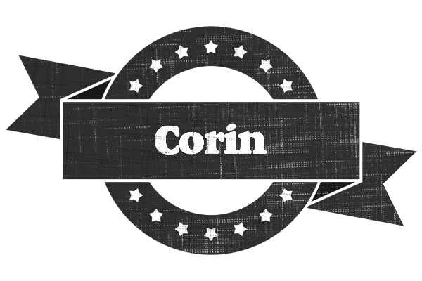 Corin grunge logo
