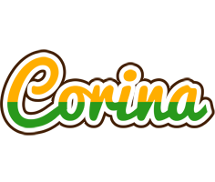 Corina banana logo