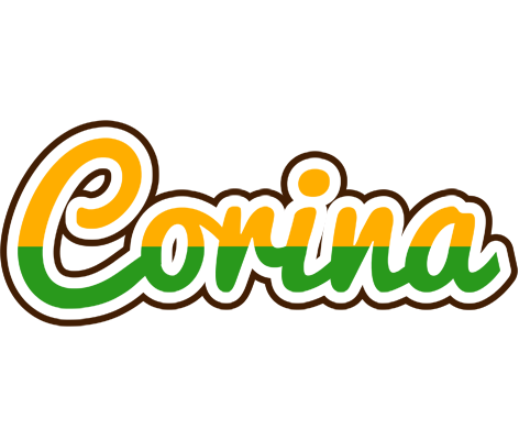 Corina banana logo