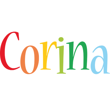 Corina birthday logo