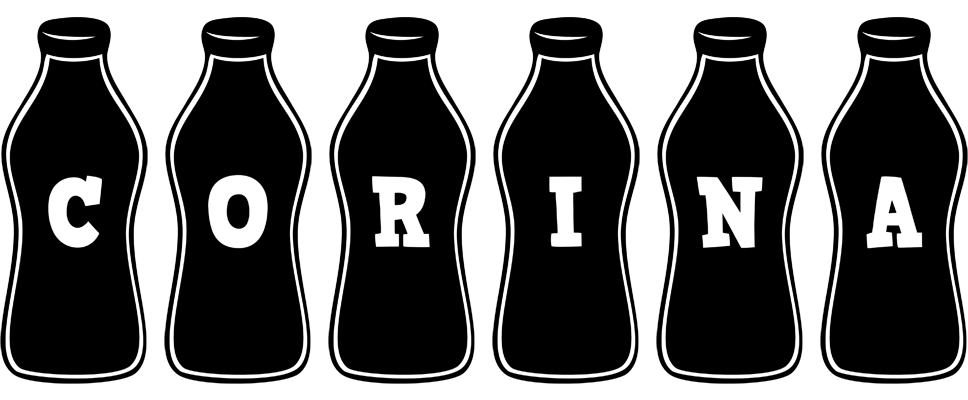 Corina bottle logo