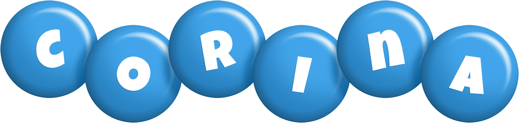 Corina candy-blue logo