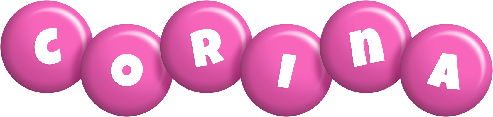 Corina candy-pink logo