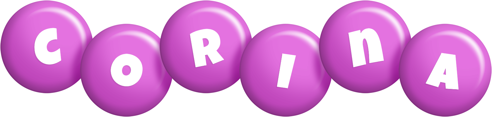 Corina candy-purple logo