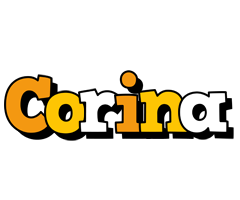 Corina cartoon logo