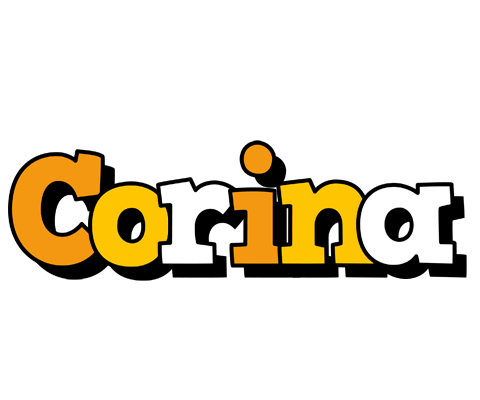 Corina cartoon logo