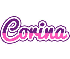 Corina cheerful logo