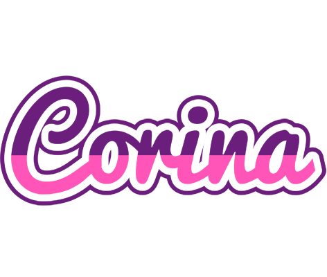 Corina cheerful logo