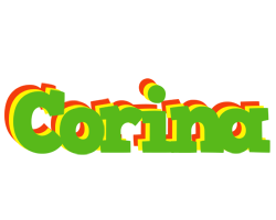 Corina crocodile logo