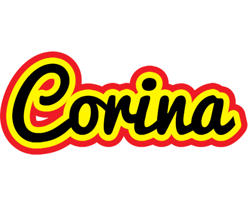 Corina flaming logo