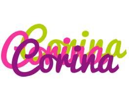 Corina flowers logo