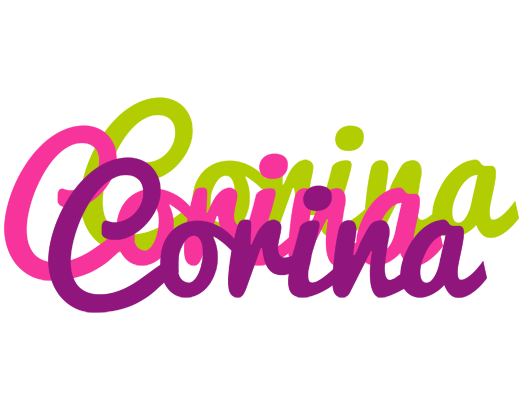 Corina flowers logo