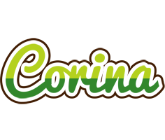 Corina golfing logo