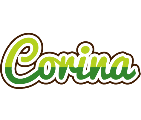 Corina golfing logo