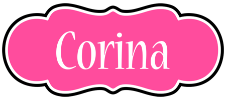 Corina invitation logo