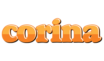 Corina orange logo