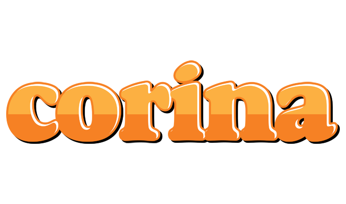 Corina orange logo