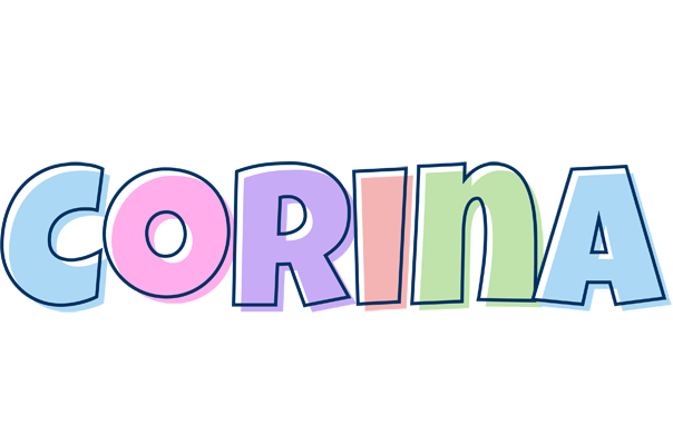 Corina pastel logo