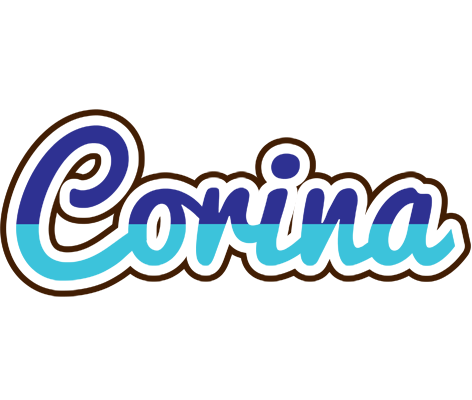 Corina raining logo