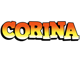 Corina sunset logo