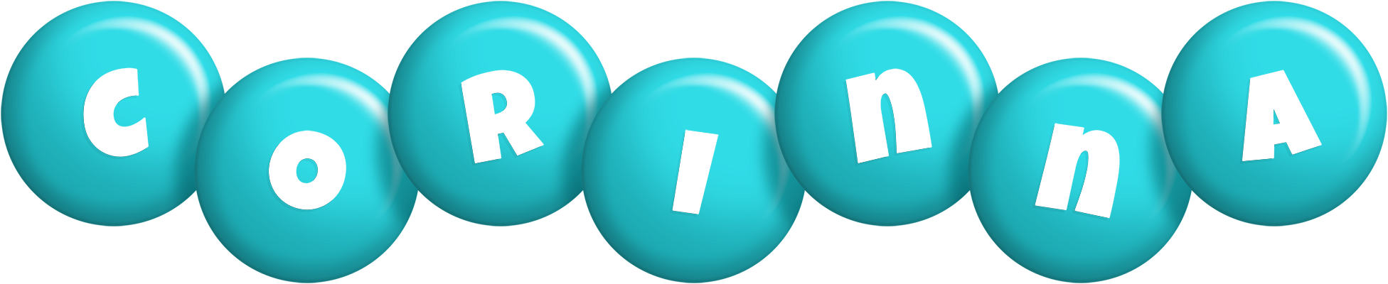 Corinna candy-azur logo