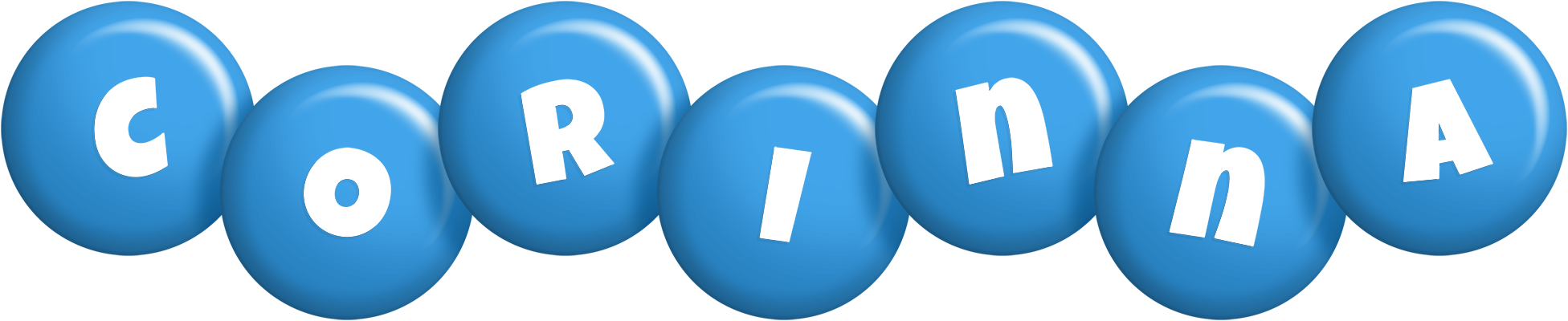 Corinna candy-blue logo