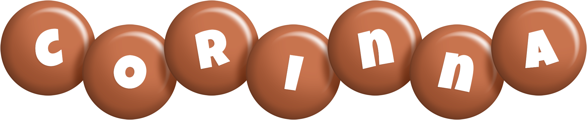 Corinna candy-brown logo