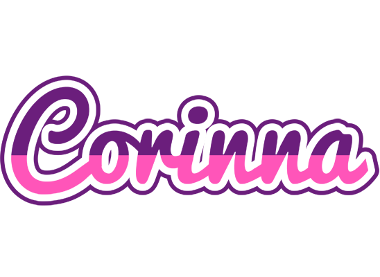 Corinna cheerful logo