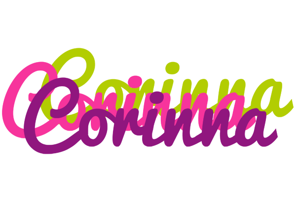 Corinna flowers logo